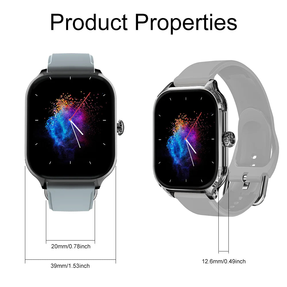 LAXASFIT H9/H6 Smartwatch – Call, Track, Monitor