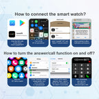 LAXASFIT H9/H6 Smartwatch – Call, Track, Monitor