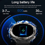 5ATM Waterproof Smartwatch for Men – GPS, Heart Rate, Bluetooth Calls