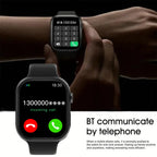 2025 Smartwatch for Men &amp; Women – 1.73" Screen, Bluetooth Calls, Blood Oxygen &amp; Pressure Monitoring | Android &amp; iOS Compatible