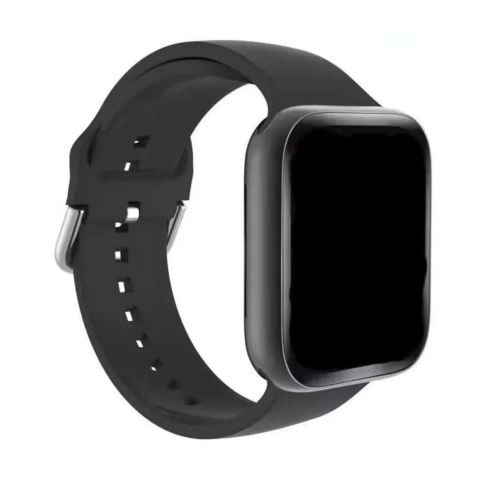 2025 Smartwatch for Men &amp; Women – 1.73" Screen, Bluetooth Calls, Blood Oxygen &amp; Pressure Monitoring | Android &amp; iOS Compatible
