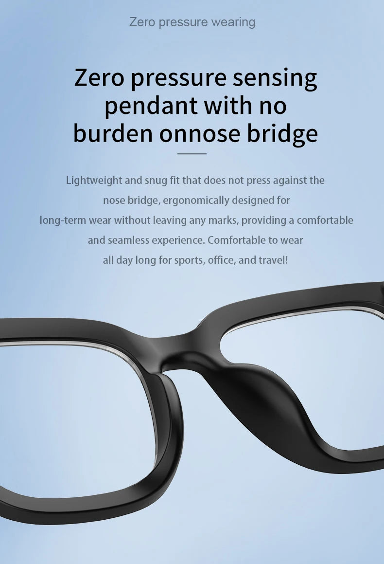 AI Smart Translation Sunglasses with Bluetooth & UV Protection