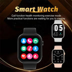 2025 Smartwatch for Men &amp; Women – 1.73" Screen, Bluetooth Calls, Blood Oxygen &amp; Pressure Monitoring | Android &amp; iOS Compatible