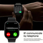 2025 Smartwatch for Men &amp; Women – 1.73" Screen, Bluetooth Calls, Blood Oxygen &amp; Pressure Monitoring | Android &amp; iOS Compatible