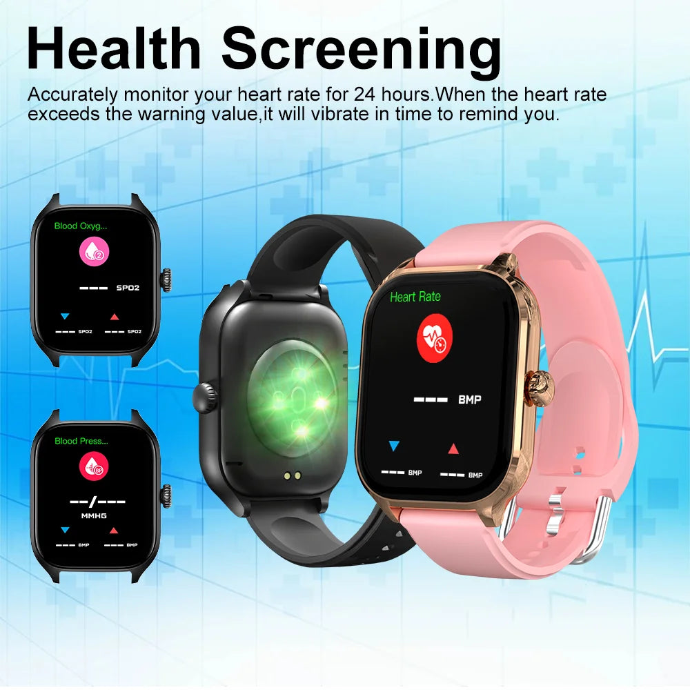 LAXASFIT H9/H6 Smartwatch – Call, Track, Monitor