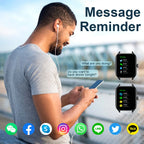 LAXASFIT H9/H6 Smartwatch – Call, Track, Monitor