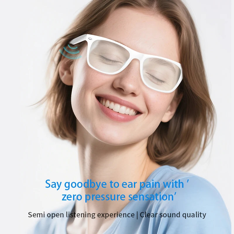 AI Smart Translation Sunglasses with Bluetooth & UV Protection