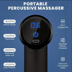 Mini Muscle Massage Gun – Portable Deep Tissue Massager for Back, Neck & Legs