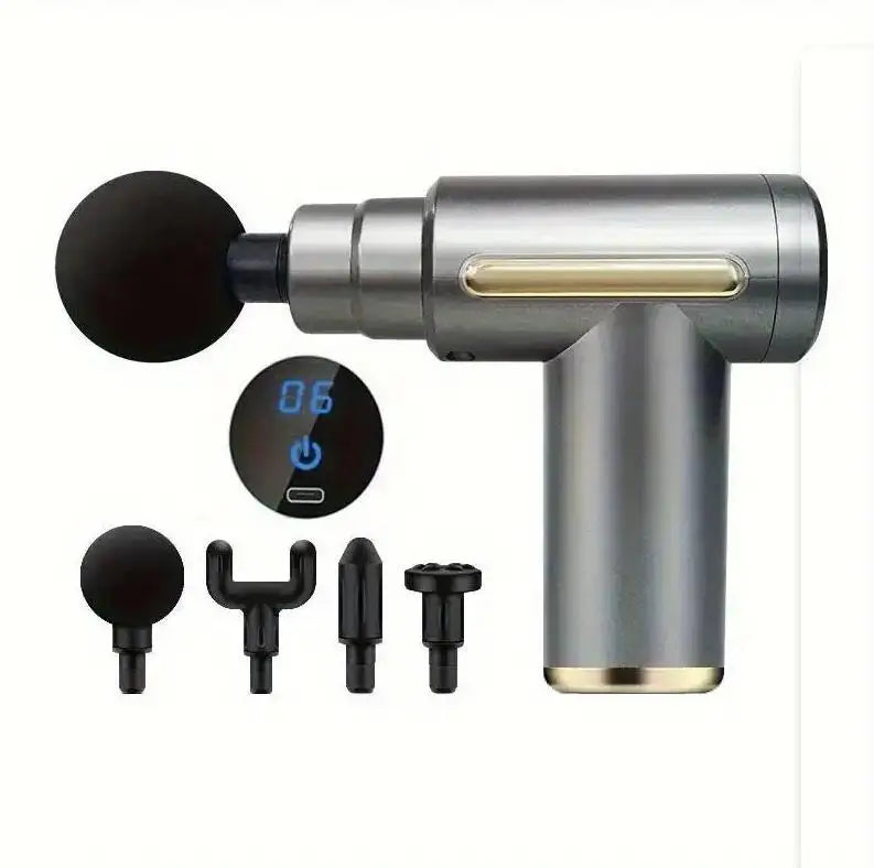 Mini Muscle Massage Gun – Portable Deep Tissue Massager for Back, Neck & Legs