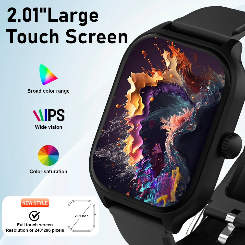 LAXASFIT H9/H6 Smartwatch – Call, Track, Monitor